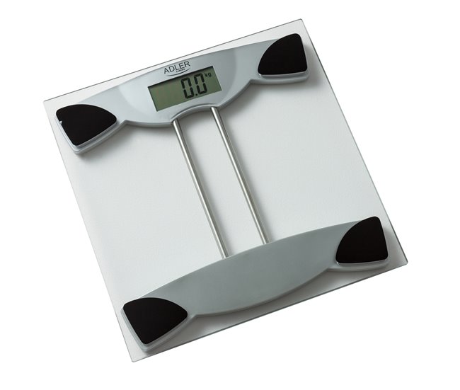 Báscula de baño Adler AD 8124 Transparente