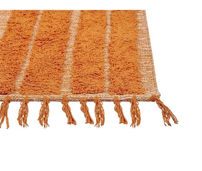 Beliani Alfombra de pelo corto HAKKARI 80x150 Beige