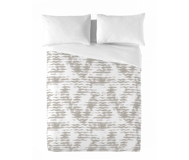SANDAL - Funda Nórdica Estampada de Algodón Extrasuave WAVES STONE 
