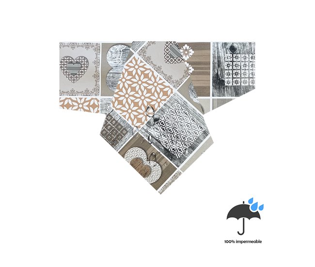 Acomoda Textil - Mantel de Hule al Corte (Love) 