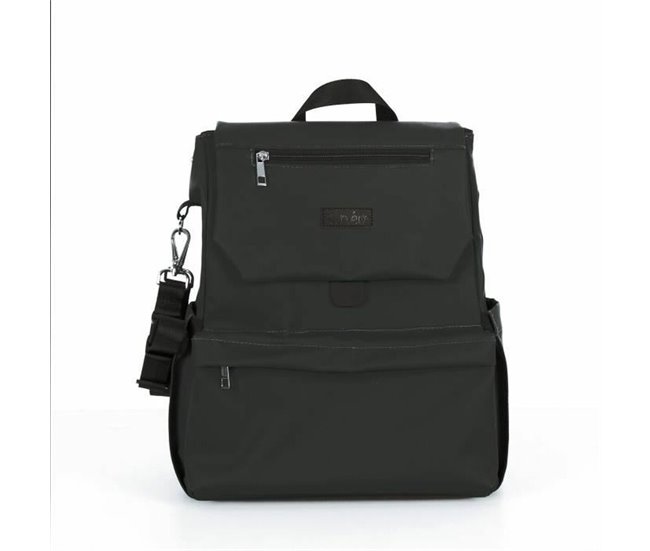 Bolso Cambiador de Pañales Negro