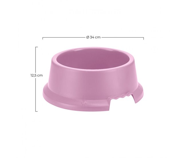 Comedero para Perros y Gatos 7house Rosa