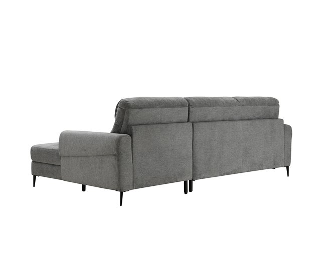 Chaise longue con cama ELIA Gris