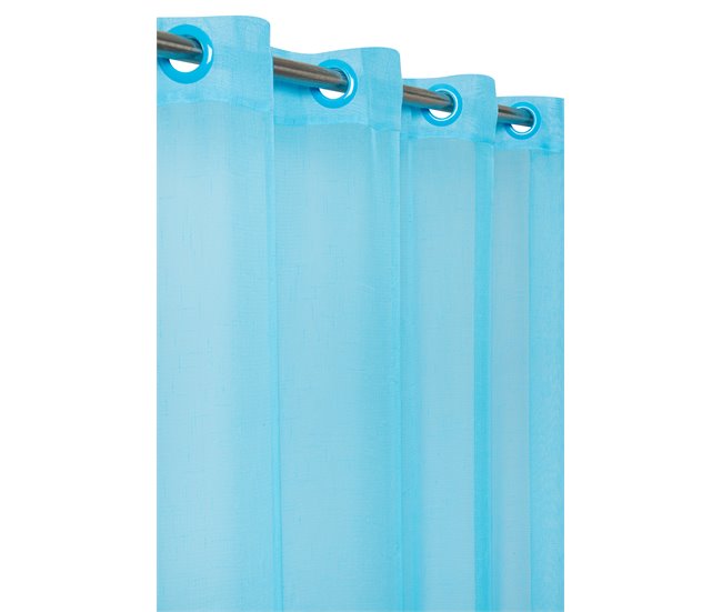 Visillo LETICIA 140x260cm color azul Azul