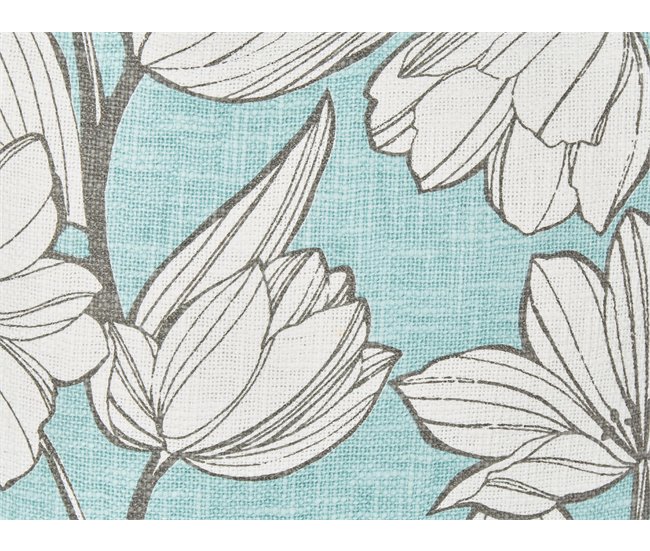 Beliani Cojín decorativo CYANOTIS 45x45 Azul