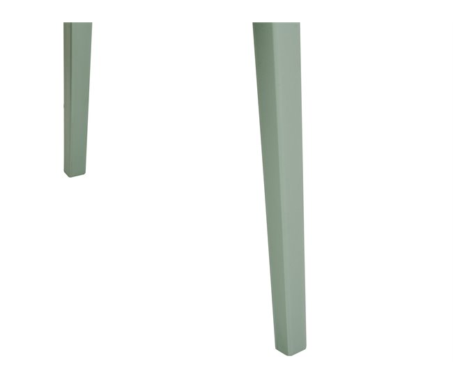 Beliani Silla de comedor SOMERS Verde