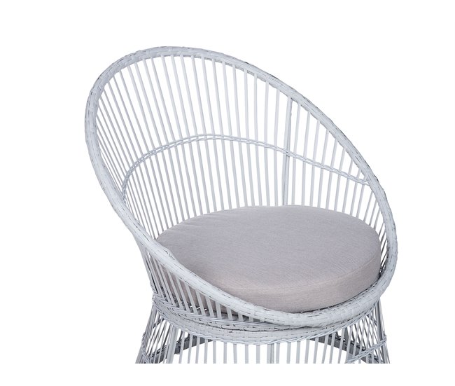 Beliani Conjunto bistro MESYNA Blanco
