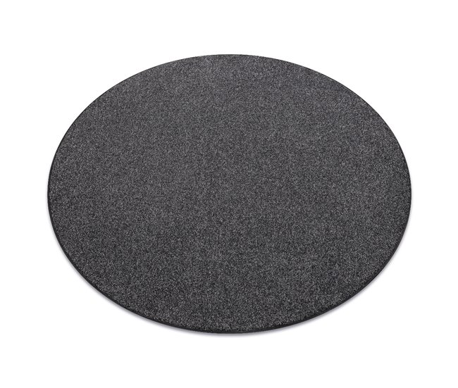 Alfombra EXCELLENCE círculo 141 llanura 100x100 Negro