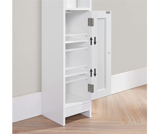 Pequeño mueble de almacenamiento Blanco