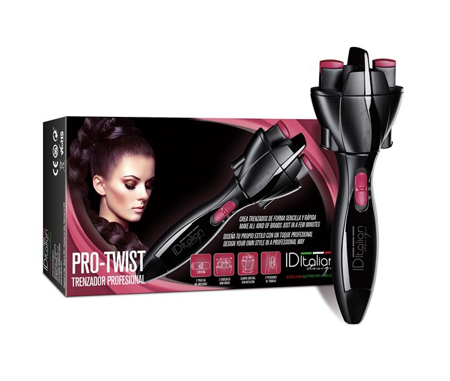 Rizador Trenzador Pro-Twist Negro