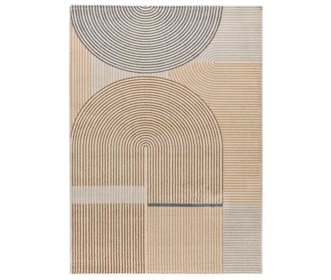 Alfombra estilo escandinavo y forma de arco GARDEN - ATTICGO 140x200 Beige