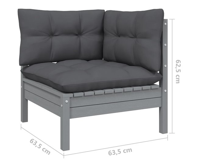 Conjuntos de jardin Gris