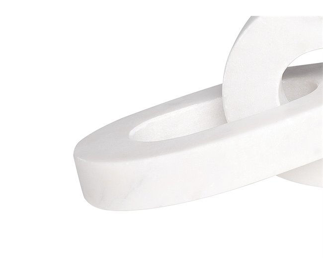 Beliani Figura decorativa MARUSI Blanco