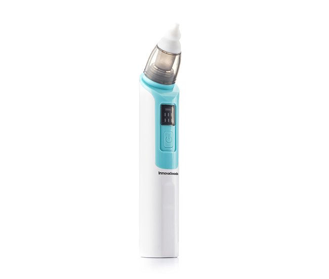 Aspirador Nasal Recargable para Bebés Blanco