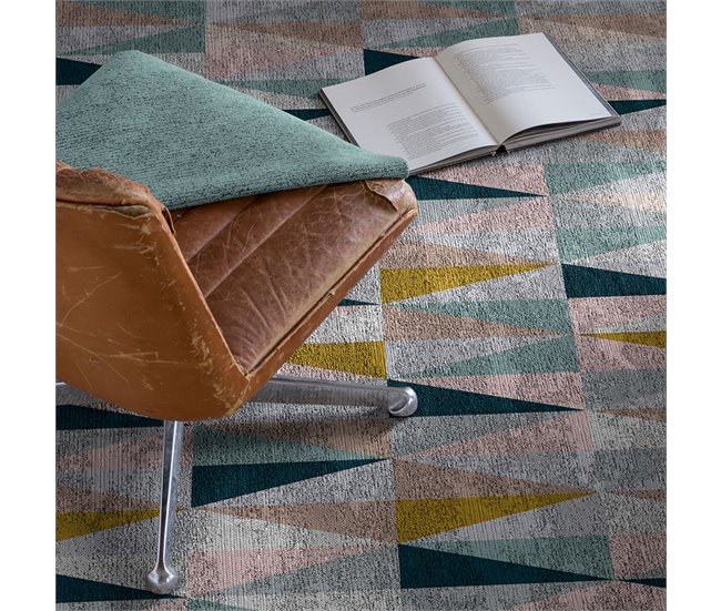 Alfombra decorativa RUSG&RUGS SANSA 120x170 Multicolor