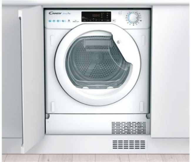 Secadora bomba de calor integrable CANDY BCTD H7A1TE-S 7kg blanco Blanco