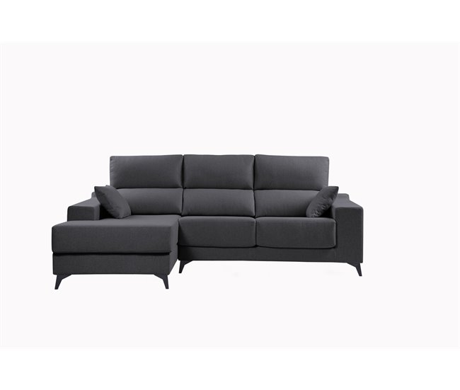 Chaise longue M NOELIA Antracita