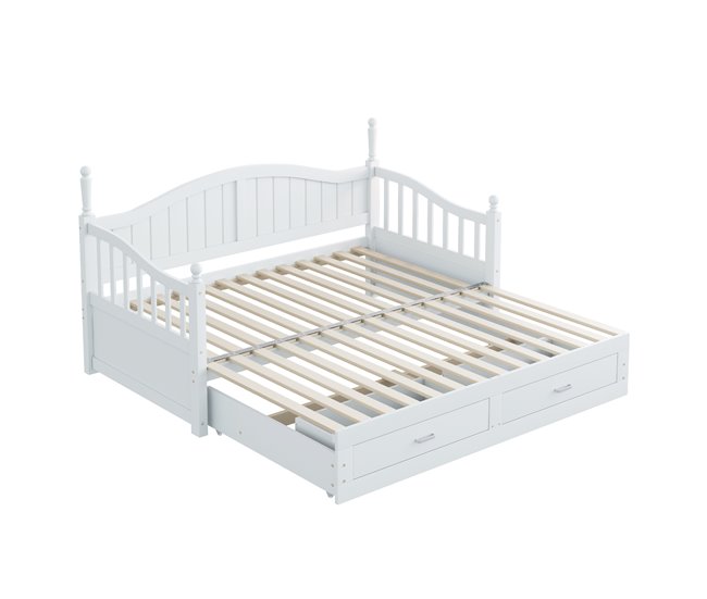 Camas nido 97x197 Blanco