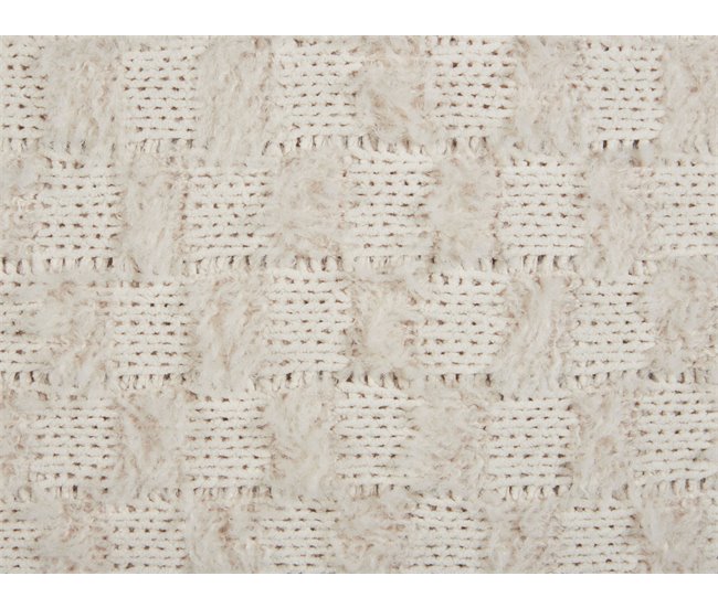 Beliani Cojín decorativo TAMNINE Beige