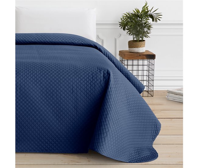 Vipalia Colcha bouti para cama. Colcha cubre cama acolchada reversible. Modelo Rombos 
