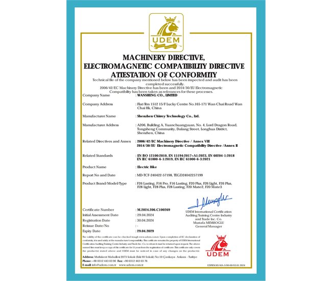 Bicicleta eléctrica FAFREES F26 Lasting - Motor 250W Azul