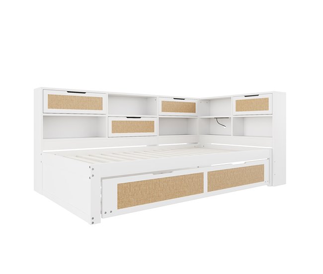 Camas nido 116x225 Blanco