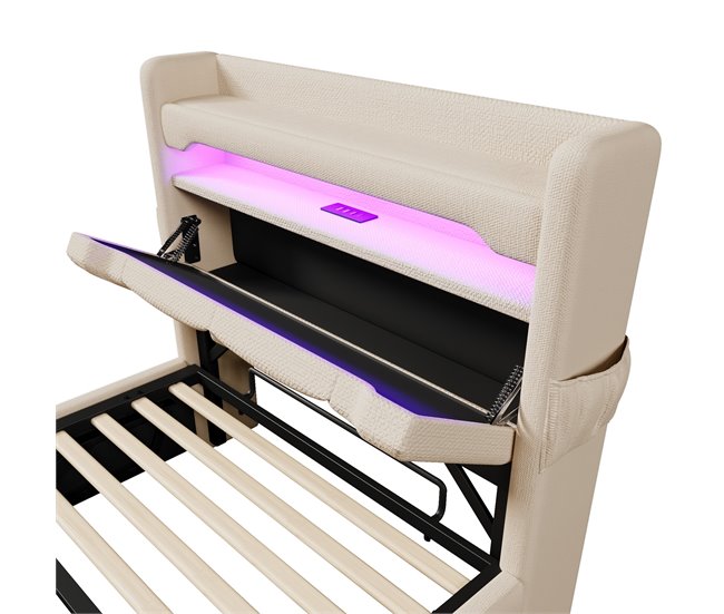 Canapés abatibles Beige