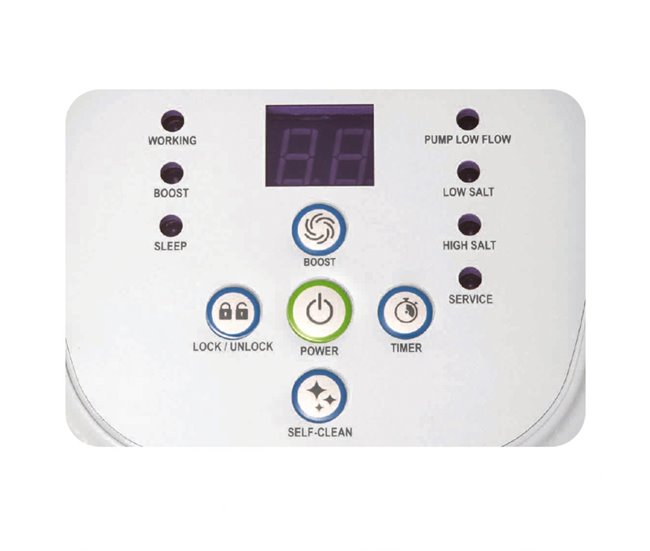 Sistema cloración salina E.C.O 5 gramos/hora INTEX Blanco