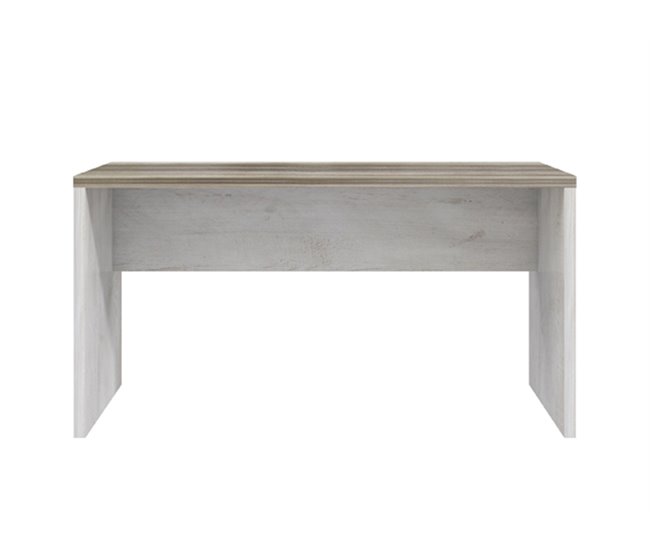 Mesa escritorio VERONA con textura 3D  Roble