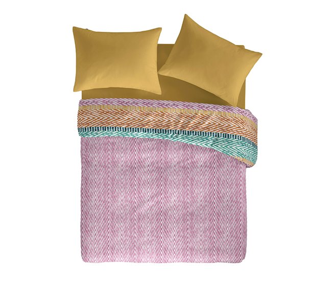 Funda nórdica reversible de algodón ADDISON 