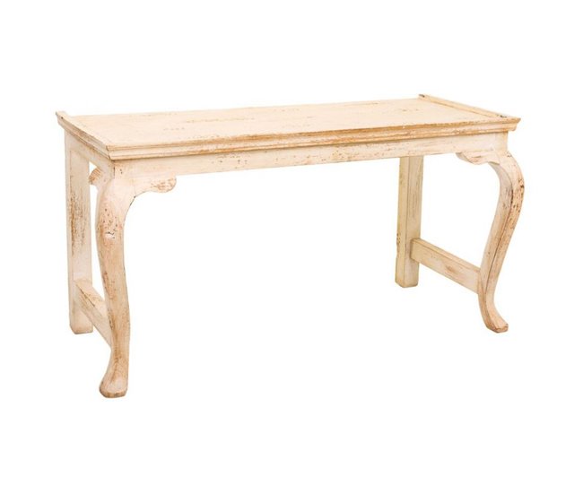 Baúl alto de madera Multicolor