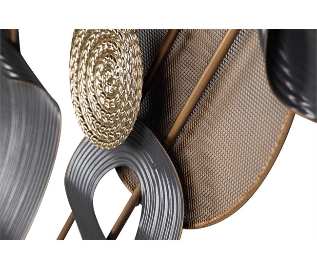 Adorno Metal Adda Home Negro