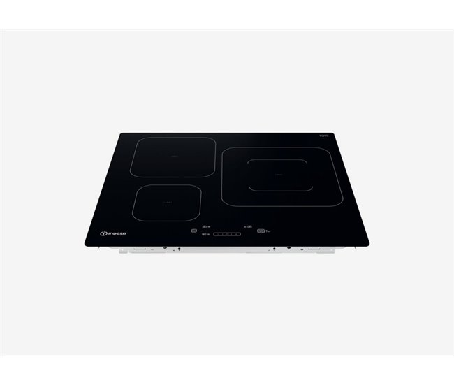Placa Inducción INDESIT IS 55Q60 NE Negro