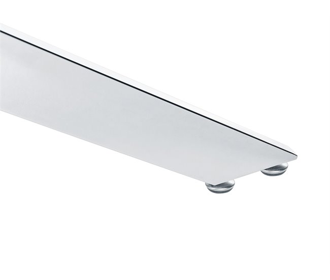 Beliani Mesa de comedor MARAMO 120x120 Dorado