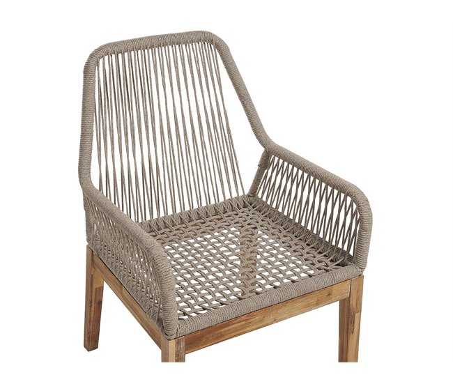 Beliani Conjunto de comedor OLBIA Crema