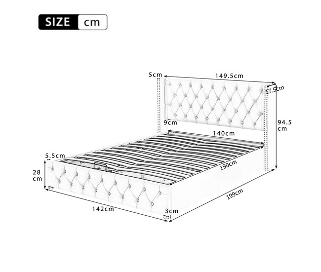 Canapés abatibles Beige