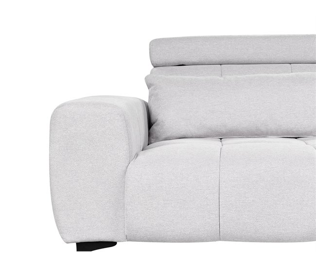 Beliani Sofá de 2 plazas Poliéster VEGAMO Beige