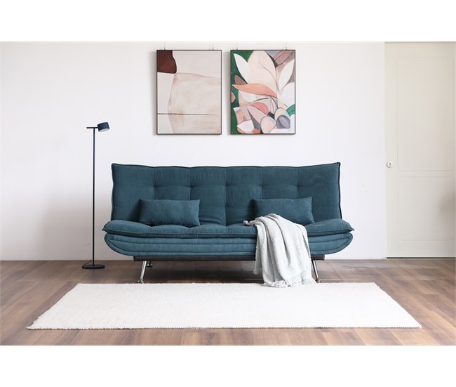 Sofá cama 3 plazas ALIA Azul
