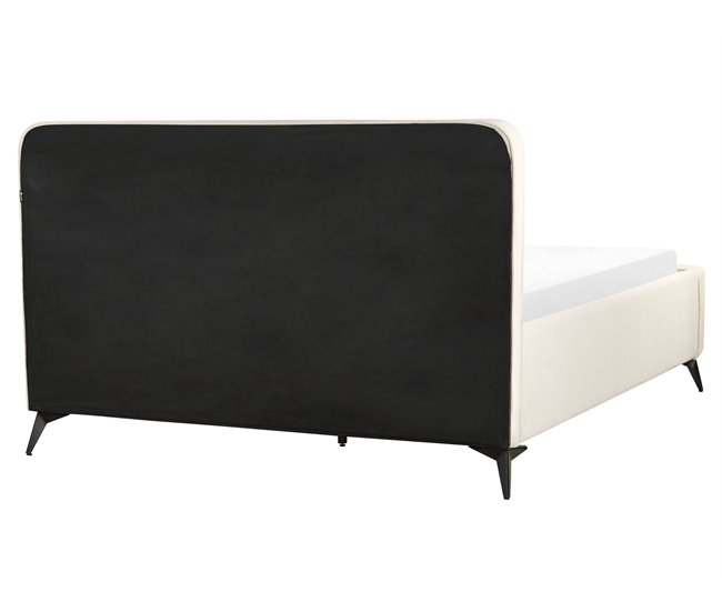 Beliani Cama Pana VALOGNES 172x220 Beige