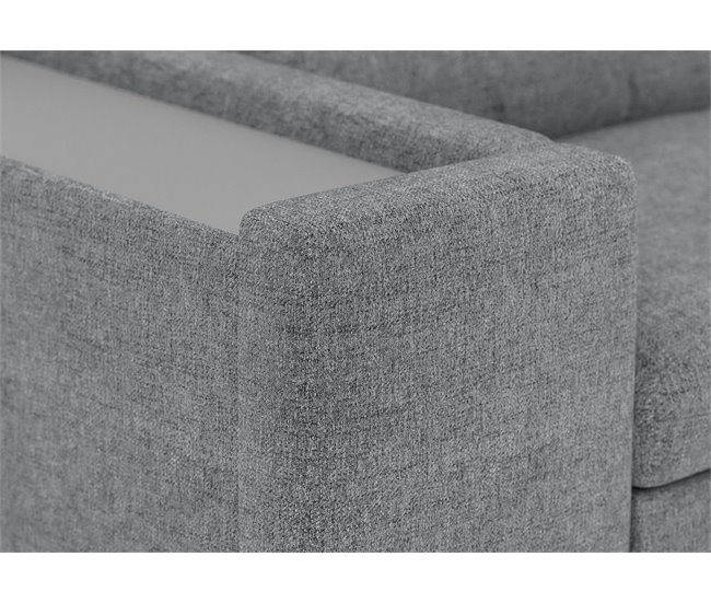 Chaise longue con cama HOXTON Gris