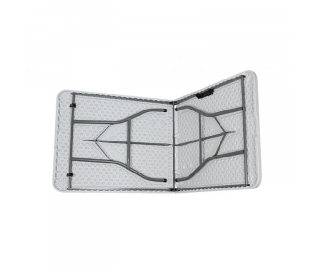 Mesa Plegable Rectangular Catering Thinia Home Blanco