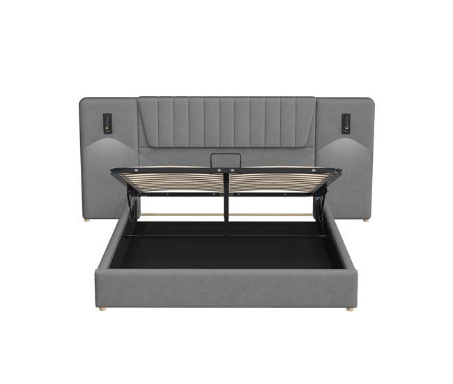 Canapés abatibles Gris