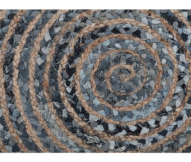 Beliani Alfombra de pelo corto MASLAK Gris