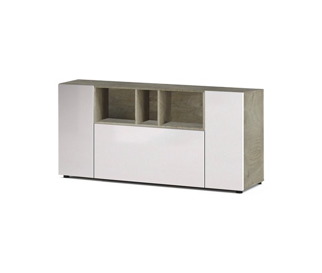 Aparador efecto madera 150 Blanco