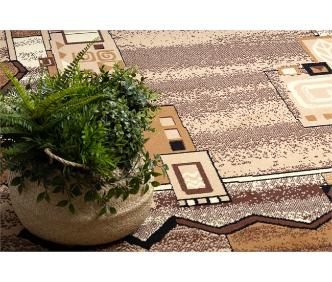 Alfombra BCF Morad SZLACZEK sendero clásico 80x150 Marron
