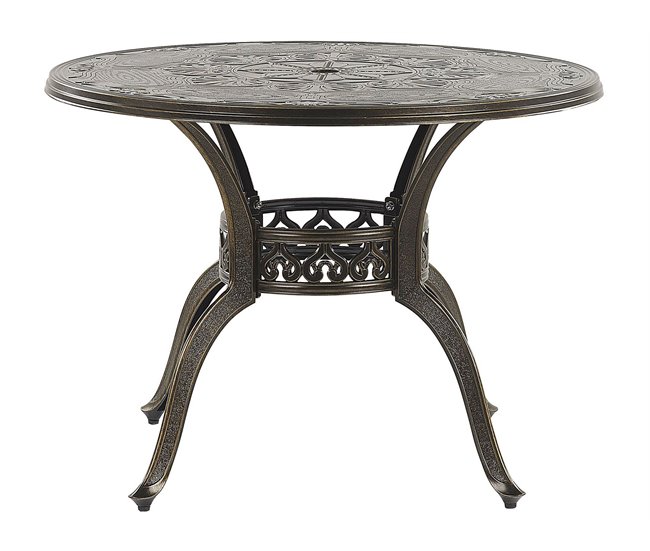 Beliani Conjunto de comedor SAPRI Marron