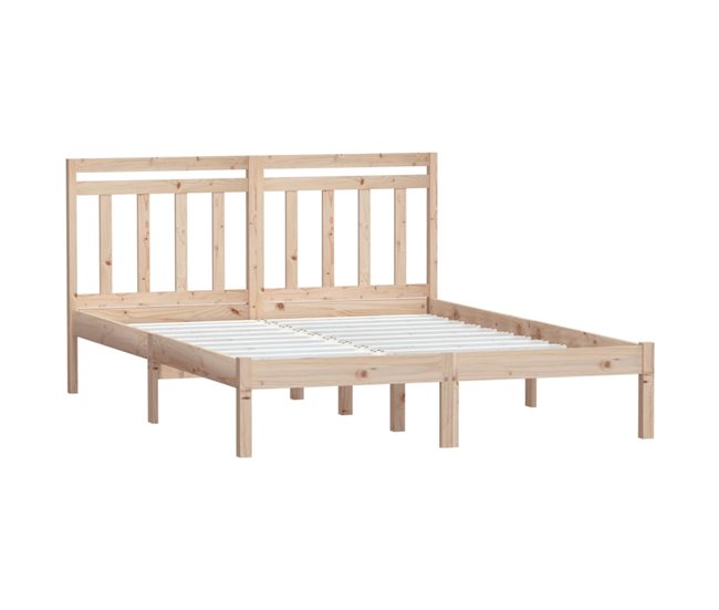 Estructura de cama 120x200 Madera