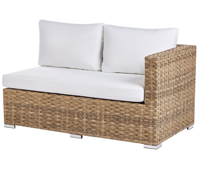 Beliani Conjunto de jardín XXL Beige