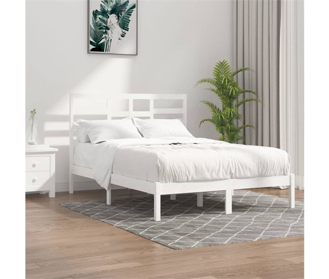 Estructura de cama 120x190 Blanco