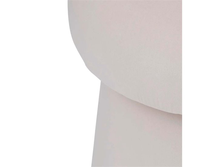 Puf Poliéster Blanco